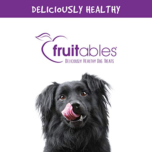 Fruitables Soft and Chewy Skinny Minis Grain Free Dog Training Treats Variety Pack of 6-1 of Each Flavor