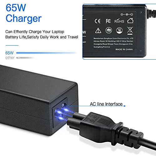 90W Universal AC Adapter Laptop Charger Compatible with HP Dell Lenovo Acer Asus Toshiba Samsung IBM Sony Fujitsu Gateway Notebook Ultrabook Chromebook Power Supply Cord with 16 Connectors