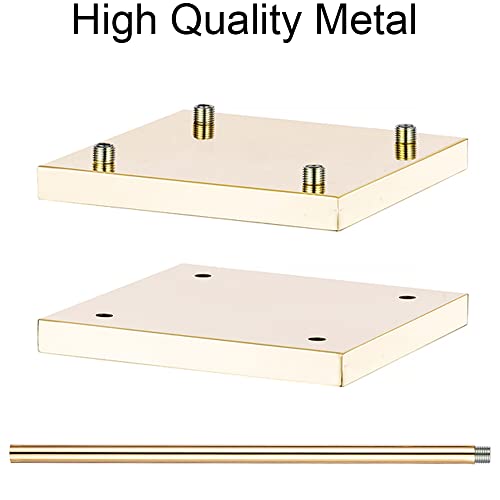 Wedding Centerpieces for Tables Vase Stand - 2 Pcs Gold Column Flower Stand, 31.5in Metal Tall Vases for Centerpieces, Geometric Flower Vase Rack for Wedding Decorations, Birthday, Event, Home Decor