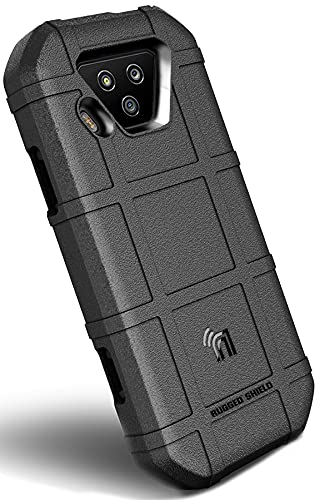 Nakedcellphone Special Ops Series Compatible with Verizon Kyocera DuraForce Ultra 5G UW (E7110) Case, [Black] Tactical Armor Rugged Shield Phone Cover [Anti-Fingerprint, Matte Grip Texture]