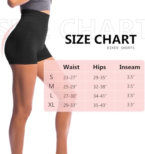 Ipletix Biker Shorts for Women, Workout Shorts for Women High Waist Gym Shorts