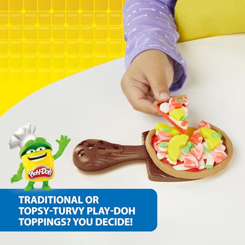 Play-Doh Stamp 'N Top Pizza Oven Toy with 5 Non-Toxic Colors