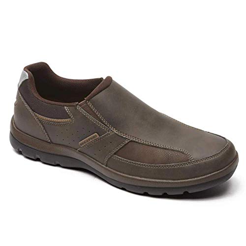 Rockport mens Get Your Kicks Slip-on loafers shoes, Brown, 9.5 Wide US