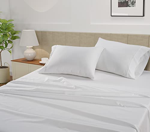 LANE LINEN California King Sheets Deep Pockets - 4 Pc Cal King Sheets Set, 450 Thread Count 100% Cotton Sheets California King, Cooling Sheets, Breathable California King Bed Sheets - Taupe