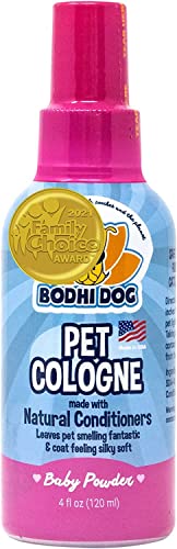 Bodhi Dog Natural Dog Cologne | Premium Scented Deodorizing Body Spray for Dogs & Cats | Neutralizes Strong Odors | Dog Perfume with Natural Dog Conditioner | Made in USA (Sugar Cookie, 8 Fl Oz)