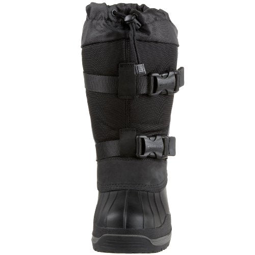 Baffin Impact Men's Winter Boots, Polar Rated, -60 to -76 degrees Fahrenheit, Tall Height, Black, Size 6