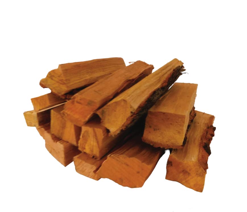 Carolina Cookwood Mini Pizza Oven Wood 6 Inch Firewood Pizza Logs Naturally Cured White Oak Hardwood for Portable Wood Pizza Ovens 750 Cubic Inches, Approximately 12lbs (Cherry)