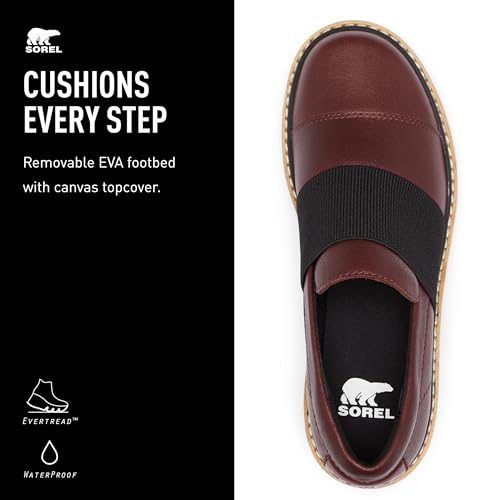 Sorel Women's Joan Now Loafer Boots - Bleached Ceramic, Gum 16 - Size 10