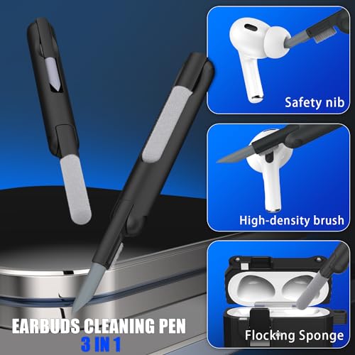 RFUNGUANGO for Airpods 3rd Generation Case with Secure Lock Clip, Full Body Shockproof Hard Shell Protective, AirPods 3 Case Compatible with Apple AirPod 3rd Gen 2021 [Front LED Visible] - Yellow