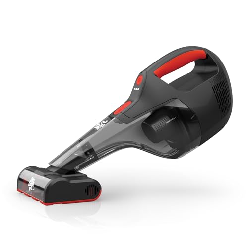 Dirt Devil 16V Deep Clean Cordless Handheld Vacuum with Motorized Pet Brush Roll Tool, Powerful Suction and Lightweight, with Extended Run Time, BD30300V, Black
