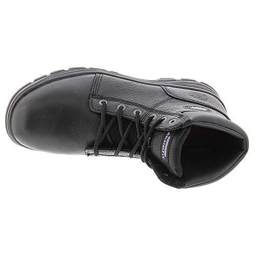 Skechers for Work Men's Workshire Relaxed Fit Work Steel Toe Boot,Black,15 M US