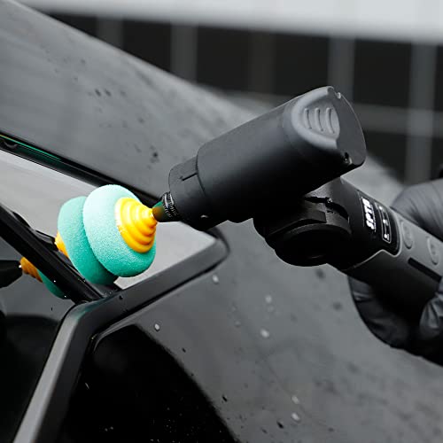 SPTA Cordless Mini Car Polisher, 12V Micro Cordless Scratches Killer Car Polisher RO/DA Mini Car Polisher for polishing, Sanding and Cleaning