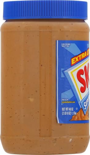 SKIPPY Peanut Butter, Super Chunk, 40 Ounce