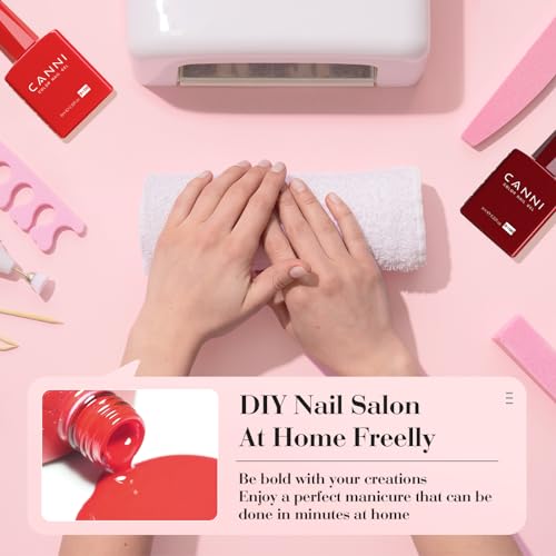 CANNI 6Pcs 9ml Hema-Free Purple Gel Polish,Dark Purple Gel Nail Polish Set,Light Purple Violets Colors Gel Polish Kit, Soak Off LED Nail Gel Manicure Kit DIY at Home Salon Gifts for Women Girls