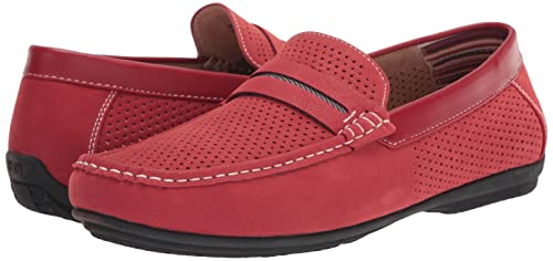 Stacy Adams Men's Corby Slip On Driving Style Loafer, Black, 12