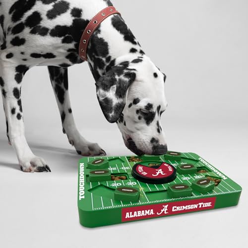 Pets First NCAA Iowa State Large Puzzle Toy, Dog Puzzle Treat Toy, New Large Size, Interactive Dog Treat Toy, Dog Slow Feeding Toy