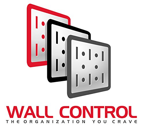 Wall Control Pegboard 32in x 16in White Metal Pegboard Tool Board Panel