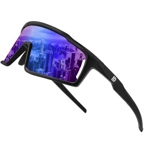 DUCO Cycling Sunglasses for Men Women Polarized Sports Sunglasses UV400 Baseball Sun glasses Anti Scratch Goggles DC0040