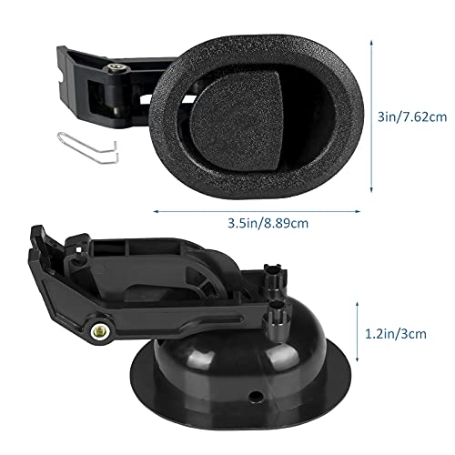 Recliner Replacement Parts with Pull Handle and Release Cable (1-Sets), Repair Recliner Mechanism Parts Compatible with Most Furniture of Recliner Sofa Couch Chair