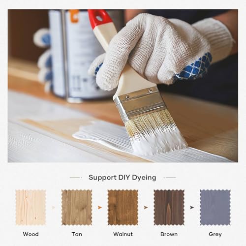 ROYMELO 36x84 inch (Double 18×84 inch Door) Sliding Barn Wood Door Slab with 6.6ft Hardware Kit, Requires Simple DIY Assembly