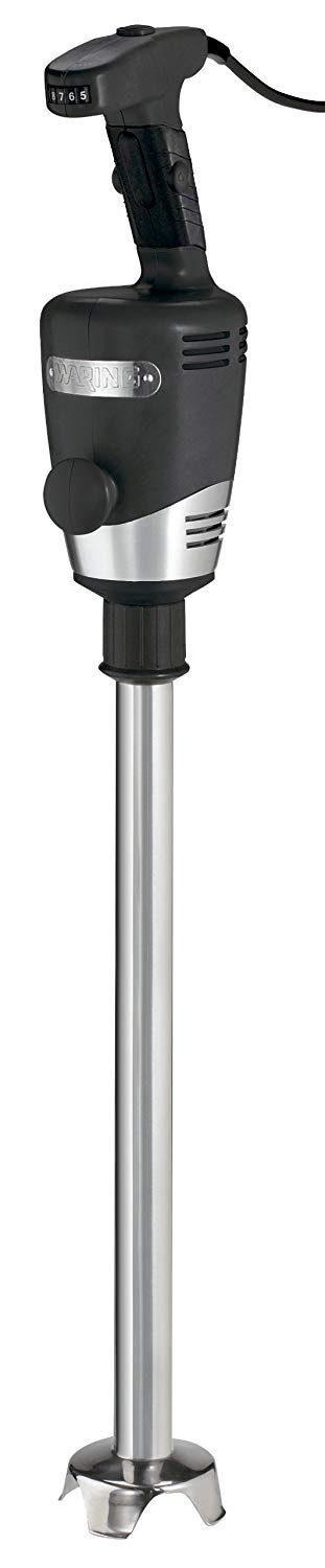 Waring Commercial Big Stix Heavy Duty Stick Immersion Hand Held Blender, 21" Removable Shaft, Submersible, 1 HP, 700 Watt, Variable Speed, Professional Restaurant Grade, 50 Gal Capacity, 120V, 5-15P