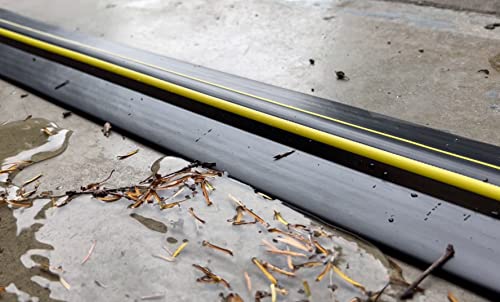 ¾” High Garage Door Threshold Seal Kit 8'3" Length | Flexible PVC | Complete Kit Includes 1 Adhesive | GaraDry