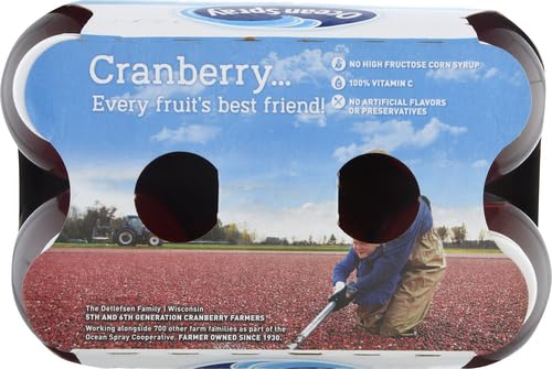 Ocean Spray® Cran-Tropical™ Cranberry Tropical Juice Drinks, 10 Fl Oz Bottles, 6 Count (Pack of 1)