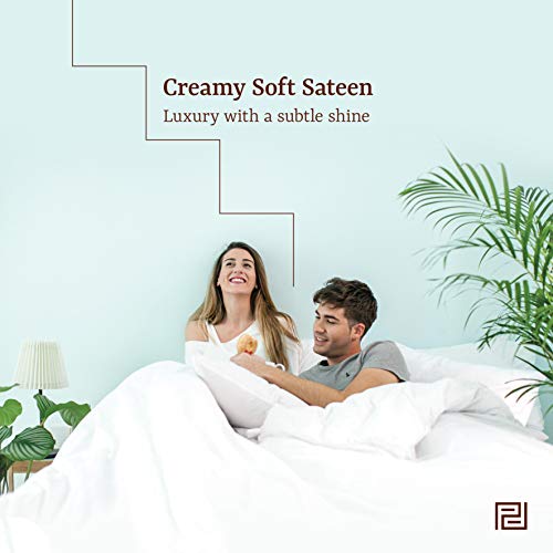 Peru Pima - 600 Thread Count Sateen - 100% Peruvian Pima Cotton - Twin Bed Sheet Set, Ivory