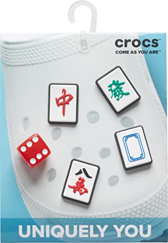 Crocs Jibbitz 5-Pack Trendy Shoe Charms | Jibbitz for Crocs, Mahjong, Small