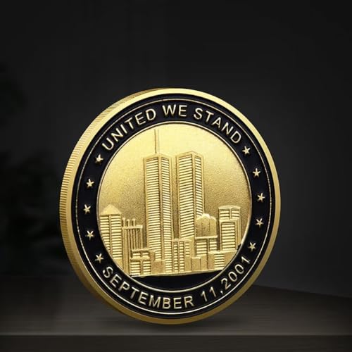 United we Stand Honoring and Remember 11 September 2001 Challenge Coin