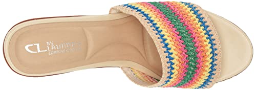 CL by Laundry Women's Beginning Wedge Sandal, Natural, 11