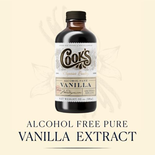 Cook’s, Pure Almond Extract for Baking, Cooking, and Mixology, Allergen Free Almond Flavoring Extract, 32 oz