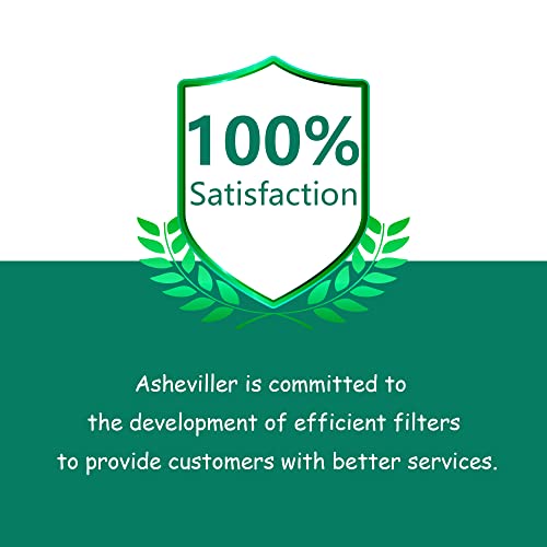 Asheviller MSA3/MSA3S Filter Replacement, Compatible with Membrane Solutions MSA3 and MSA3S Smart Air Purifier, 【Upgraded】3-in-1 H13 True HEPA Filter, 2 Pack