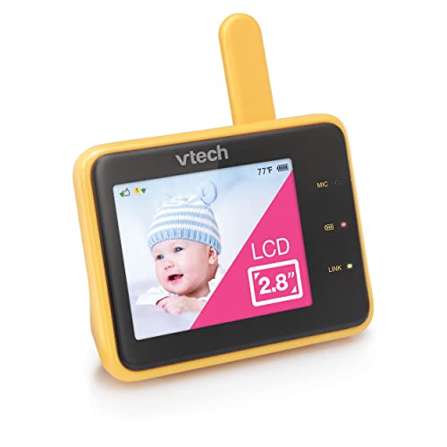 VTech RM2701 2.8" Accessory Baby Monitor Viewer (Requires RM9751 WiFi Camera to operate) Remote Monitoring, Night Light, Soothing Sounds & Lullabies, Two-way Intercom, Temperature Sensor, Night Vision