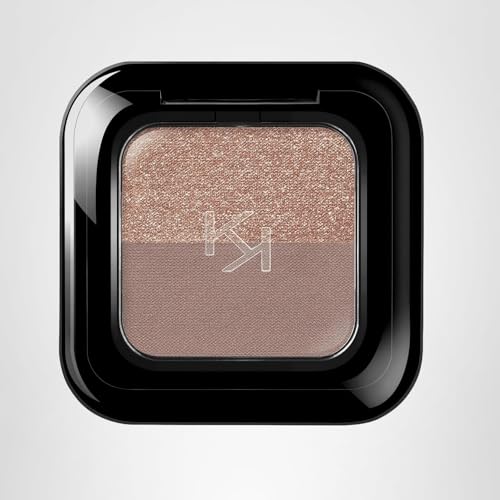 KIKO Milano Bright Duo Eyeshadow 06, Duo Eyeshadow With Rich, Intense Colour Payoff