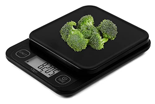 Ozeri Garden and Kitchen Scale II, with 0.1 g (0.005 oz) 420 Variable Graduation Technology, Burnt Ochre