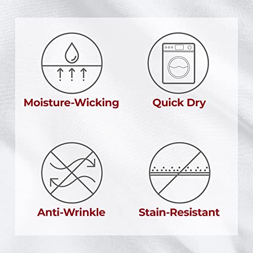 Mellanni Split King Sheets Set - 5 PC Iconic Collection Bedding Sheets & Pillowcases - Hotel Luxury, Extra Soft, Cooling Bed Sheets - for Women, Men, Kids & Teens (Split King, Sky Blue)