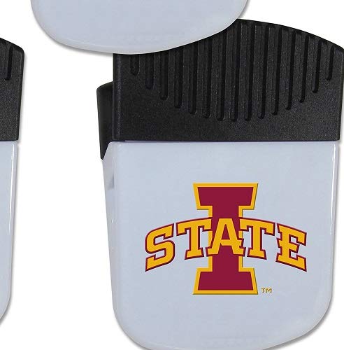 NCAA Siskiyou Sports Fan Shop Iowa State Cyclones Chip Clip Magnet with Bottle Opener 2 pack Team Color