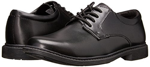 Stacy Adams Austin Plain Toe Uniform Dress/Casual Lace-up Uniform Oxford Shoe (Little Kid/Big Kid),Black,1 M US Little Kid