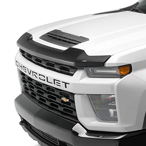 Auto Ventshade [AVS] Aeroskin Hood Protector | Fits 2010-2025 Toyota 4Runner | Low Profile Deflector/Bug Shield - 1 pc., Smoke | 322025