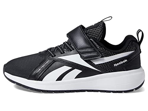 Reebok Boy's Durable XT Running Shoe, Black/White, 10.5 Little Kid