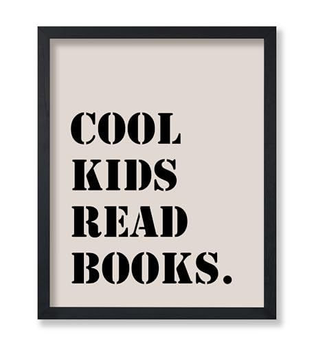 Poster Master Fruits Poster - Food Print - Learning Materials Art - Educational Art - Kitchen Art - Gift for Students & Teacher - Decor for Playroom, Classroom or Library, 11x14 Black Framed