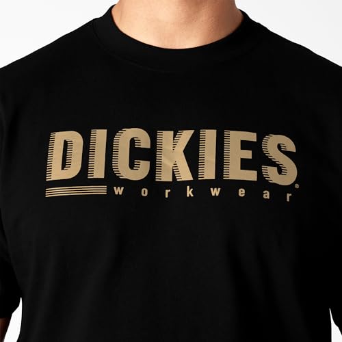 Dickies Men's Short Sleeve Workwear Graphic T-Shirt Black