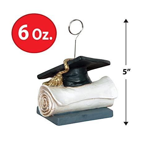 Beistle Grad Cap Photo/Balloon Holder Party Accessory Pack of 2