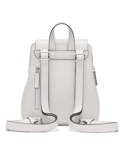 Calvin Klein Reyna Novelty Key Item Flap Backpack, Dove Grey, One Size