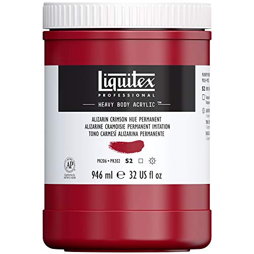 Liquitex Professional Heavy Body Acrylic Paint, 32-oz (946ml) Pot, Dioxazine Purple