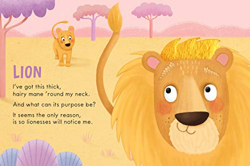 Wild Animals: A Touch and Feel Book - Children's Board Book - Educational