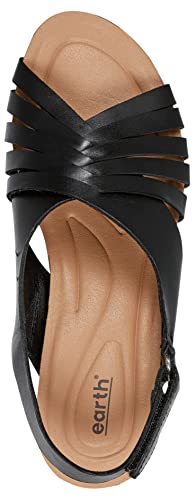 Earth® Women's HARTIE Wedge Sandal, Beige 101, 9 M