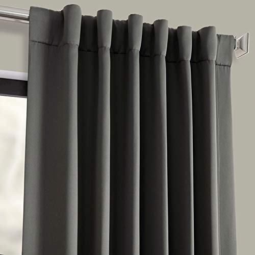 HPD Half Price Drapes Room Darkening Curtains 96 Inches Long for Bedroom & Living Room (1 Panel), 50 X 96, Solarium Yellow