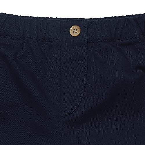 Gerber Baby and Toddler Boys Canvas Pants, Blue, 12 Months